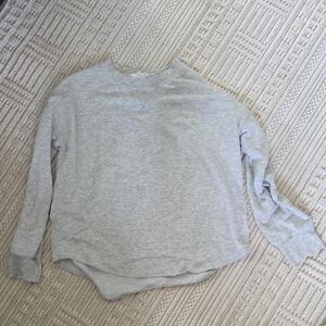 Workshop Republic Clothing Heather Gray Top